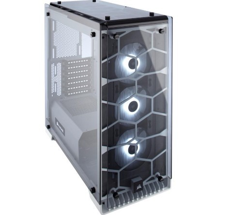 Corsair Crystal Series 570X RGB Tempered Glass Mid-Tower - White 1 CH-C570XRGBW #6. Corsair Crystal Series 570X RGB Tempered Glass Mid-Tower - White