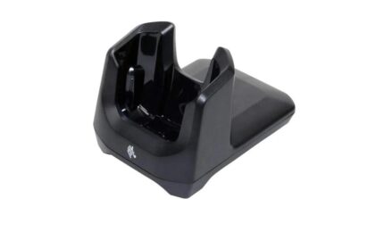 crd-tc2y-bs1co-01_lrri.jpg. Zebra TC21/TC26 Single Slot Charge Cradle; support terminal and terminal with trigger handle; power supply and USB cable sold se