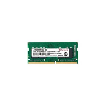 74947617_0043490679.jpg. TRANSCEND 16GB JET MEMORY DDR4 2666MHZ NOTEBOOK DUAL RANK SO-DIMM 2RX8 1GX8 CL19