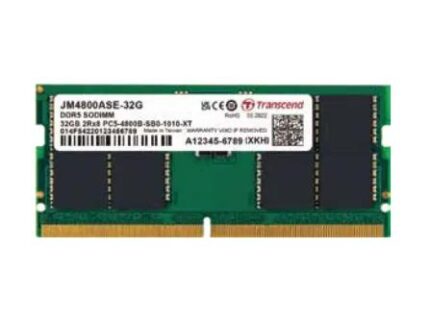 100027757_5513071059.jpg. TRANSCEND JET MEMORY 16 GB DDR5-4800 SO-DIMM 1RX8 CL40 (2Gx8)x8