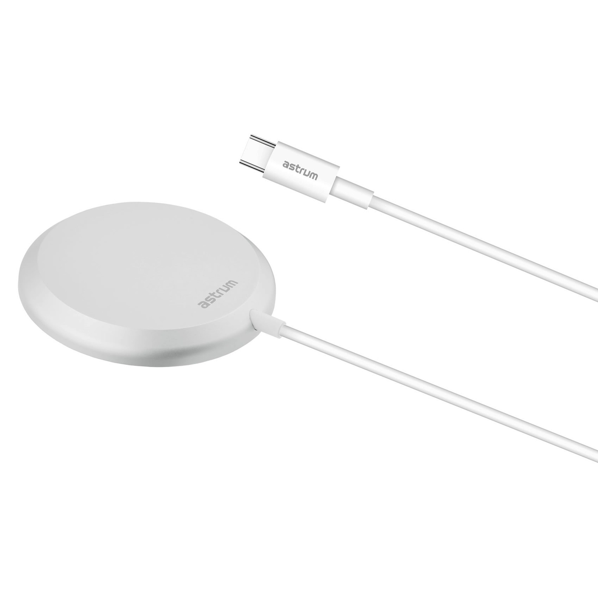 CW500 15W Magnetic Slim Wireless Charging Pad - Silver 1 CW500-02.jpg. CW500 15W Magnetic Slim Wireless Charging Pad - Silver