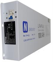 SOLNE12V100AH-001.jpg. Solarix Nenergy 12V 100Ah LiFePo4 Single Battery Module- Wall Mount Unit