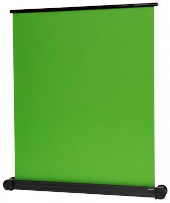 Esquire Pull Up Mobile Chroma Key Green Screen 150 X 180cm-Homogeneous Green On Polyester Fabric For Optimal Chroma Keying 2 Big_mw150cm-003a.jpg. Esquire Pull Up Mobile Chroma Key Green Screen 150 X 180cm-Homogeneous Green On Polyester Fabric For Optimal Chroma Keying