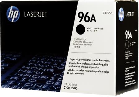 HP Original Replacement for HP 96A C4096A Black LaserJet Toner Cartridge- Page Yield 5000 Pages with 5% Coverage For Use with LaserJet 2100 2 Big_C4096A-esq-001.jpg. HP Original Replacement for HP 96A C4096A Black LaserJet Toner Cartridge- Page Yield 5000 Pages with 5% Coverage For Use with LaserJet 2100