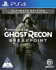 3307216136743-01.jpg. PlayStation 4 Game Tom Clancy Ghost Recon Breakpoint Ultimate Edition
