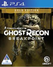 3307216136941-01.jpg. PlayStation 4 Game - Tom Clancy Ghost Recon Breakpoint Gold Edition Retail Box