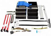 AFIXDRVKIT-001.jpg. Intel® SR1400/SR2400 Fixed drive kit. Backplane-Contains three drive trays
