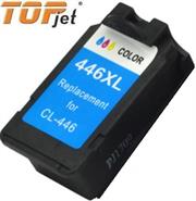 tj-esq-446xl-001.jpg. TopJet Generic Replacement Tri Colour Ink Cartridge for Canon CL446XL-Single Tri-Colour Cartridge