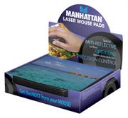 421881.jpg. Manhattan Design Laser Mouse Pad- 24 Pad per Box