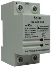 SOLSSAVS050-001.jpg. Solarix Auto Voltage Protection Switch- Din Rail Mount