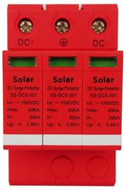 SOLSSDCS001-001.jpg. Solarix DC Surge Protector Device - Designed To Protect And Minimize The Potential Impact Of Direct And Indirect Lightning Events on Solar Panels PV Installations