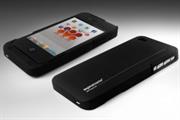 Promate airCase.i4-0.jpg. Promate airCase.i4 Air Charger Receiver Charging Case for iPhone 4-Black