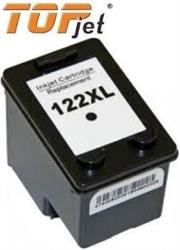 TopJet Generic Replacement Ink Cartridge for HP 122XL CH563HE -Page Yield 450 pages with 5% coverage for HP Deskjet 1000 / 1050 / 2000 / 2050 / 3000 / 3050 / HP OfficeJet 2620 / 2622 / 2624 / 4631 / 4632 / 4634 / 4635 / 4636 / 4638 / 4639 -High Yield Blac 1 TJ-122BK-XL-001a.jpg. TopJet Generic Replacement Ink Cartridge for HP 122XL CH563HE -Page Yield 450 pages with 5% coverage for HP Deskjet 1000 / 1050 / 2000 / 2050 / 3000 / 3050 / HP OfficeJet 2620 / 2622 / 2624 / 4631 / 4632 / 4634 / 4635 / 4636 / 4638 / 4639 -High Yield Blac