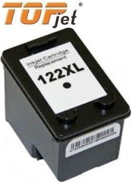 TopJet Generic Replacement Ink Cartridge for HP 122XL CH563HE -Page Yield 450 pages with 5% coverage for HP Deskjet 1000 / 1050 / 2000 / 2050 / 3000 / 3050 / HP OfficeJet 2620 / 2622 / 2624 / 4631 / 4632 / 4634 / 4635 / 4636 / 4638 / 4639 -High Yield Blac 2 Big_TJ-122BK-XL-001a.jpg. TopJet Generic Replacement Ink Cartridge for HP 122XL CH563HE -Page Yield 450 pages with 5% coverage for HP Deskjet 1000 / 1050 / 2000 / 2050 / 3000 / 3050 / HP OfficeJet 2620 / 2622 / 2624 / 4631 / 4632 / 4634 / 4635 / 4636 / 4638 / 4639 -High Yield Blac