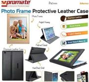 Promate-Memo-Cream-01.jpg. Promate Memo Photo Frame Protective Leather Case for IPad Mini-Cream