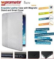 Veil-Air-12-white-01.jpg. Promate Veil-Air Ultra Slim Promate Protective with Stand Function for iPad Air