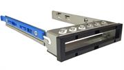 AXXFLOPHDDTRAY-001.jpg. Intel hard drive to slimline floppy conversion kit for SR1400 / SR2400 / SR1435VP2 hard drive to slimline floppy conversion kit- Converts a Hotswap SCSI/SATA drive bay to a slimline floppy bay