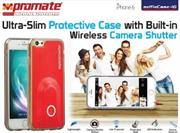 selfieCase-i6-001.JPG. Promate selfieCase-i6 Ultra-Slim Protective case with Built-in Wireless Camera Shutter - Black