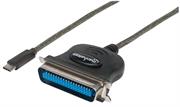 152525-01.jpg. Manhattan Full-Speed USB-C to Cen36 Parallel Printer Converter - USB-C Male to Cen36 Female