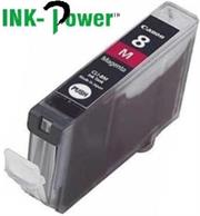Inkpower Generic for Canon CLI-8 Magenta Dye Ink Cartridge- For Use With Canon Pixma IP 3300 / Pixma IP 3500 / Pixma IP 4200 Series / Pixma IP 4200 X / Pixma IP 4200 / Pixma IP 4300 / Pixma IP 4500 Series / Pixma IP 4500 X / Pixma IP 4500 / Pixma IP 5200 1 IPC8M-001.jpg. Inkpower Generic for Canon CLI-8 Magenta Dye Ink Cartridge- For Use With Canon Pixma IP 3300 / Pixma IP 3500 / Pixma IP 4200 Series / Pixma IP 4200 X / Pixma IP 4200 / Pixma IP 4300 / Pixma IP 4500 Series / Pixma IP 4500 X / Pixma IP 4500 / Pixma IP 5200