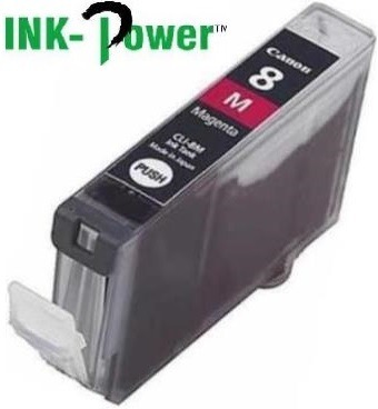 Inkpower Generic for Canon CLI-8 Magenta Dye Ink Cartridge- For Use With Canon Pixma IP 3300 / Pixma IP 3500 / Pixma IP 4200 Series / Pixma IP 4200 X / Pixma IP 4200 / Pixma IP 4300 / Pixma IP 4500 Series / Pixma IP 4500 X / Pixma IP 4500 / Pixma IP 5200 2 Big_IPC8M-001.jpg. Inkpower Generic for Canon CLI-8 Magenta Dye Ink Cartridge- For Use With Canon Pixma IP 3300 / Pixma IP 3500 / Pixma IP 4200 Series / Pixma IP 4200 X / Pixma IP 4200 / Pixma IP 4300 / Pixma IP 4500 Series / Pixma IP 4500 X / Pixma IP 4500 / Pixma IP 5200