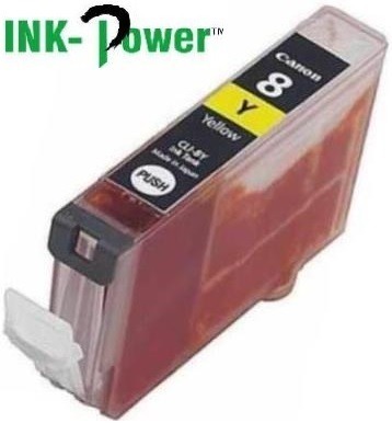 Inkpower Generic for Canon CLI-8 Yellow Dye Ink Cartridge- For Use With Canon Pixma IP 3300 / Pixma IP 3500 / Pixma IP 4200 Series / Pixma IP 4200 X / Pixma IP 4200 / Pixma IP 4300 / Pixma IP 4500 Series / Pixma IP 4500 X / Pixma IP 4500 / Pixma IP 5200 R 2 Big_IPC8Y-001.jpg. Inkpower Generic for Canon CLI-8 Yellow Dye Ink Cartridge- For Use With Canon Pixma IP 3300 / Pixma IP 3500 / Pixma IP 4200 Series / Pixma IP 4200 X / Pixma IP 4200 / Pixma IP 4300 / Pixma IP 4500 Series / Pixma IP 4500 X / Pixma IP 4500 / Pixma IP 5200 R