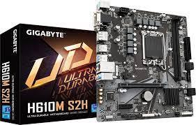 Gigabyte H610M K V2 DDR5 Intel H610 LGA 1700 Raptor Lake Micro-ATX Desktop Motherboard 1 MB-GH610MKD5 #1. Gigabyte H610M K V2 DDR5 Intel H610 LGA 1700 Raptor Lake Micro-ATX Desktop Motherboard
