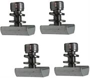SOLRN2BRK-004.jpg. Solarix Rail Nut to Bracket Mount Kit Pack of 4-Includes 4 x 2.1mm Rail Nuts