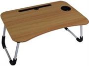 UniQue Multifunctional Foldable Laptop Desk-Wood Finish Table Top - Compact Space Saving Design 1 UNIMLDCEDOAK-001.jpg. UniQue Multifunctional Foldable Laptop Desk-Wood Finish Table Top - Compact Space Saving Design