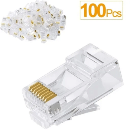 Big_RJ45-Cat5e-Crimp-Connector-100-Pack-Bulk-8.jpg. NETIX CAT5 PASS THRU CONNECTORS 100PK