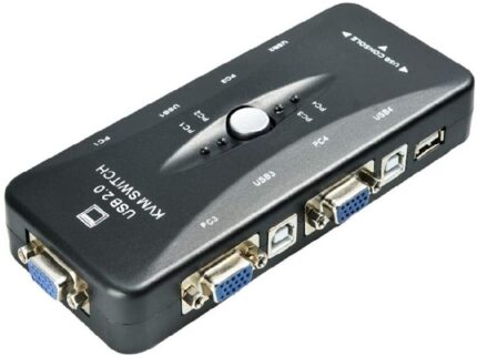 Big_kvm-41ua_1-1.jpg. UNIQUE 4 PORT USB2.0 KVM MANUAL SWITCH