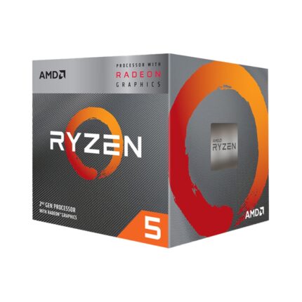 YD3400C5FHSBX_AMD-Ryzen-5-3400G-4-Core-3.7GHz-AM4-. AMD CPU Desktop Ryzen 5 4C/8T 3400G (4.2GHz;6MB;65W;AM4) box; RX Vega 11 Graphics; with Wraith Stealth Cooler 