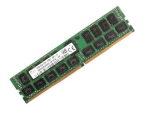 HMA42GR7AFR4N-UH.jpg. 16GB Hynix, DDR4-2400Mhz, PC4-19200, CL17, ECC Registered, 2RX4, SDRAM, 288-pin, RDIMM, Server Memory Module