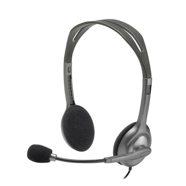 Logitech H111 Stereo headset with noise 2 981-000593_default.jpg. Logitech H111 Stereo headset with noise