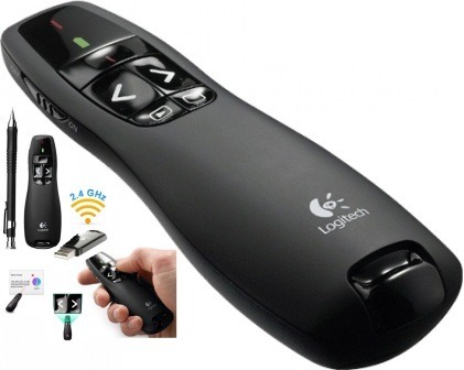 Big_910-001356-c.jpg. Logitech R400 Presenter - (Red