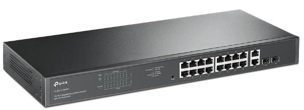 TP Link TL-SG1218MPE 18-Port Gigabit Easy Smart Switch 1 Big_TL-SG1218MPE-7.JPG. TP Link TL-SG1218MPE 18-Port Gigabit Easy Smart Switch