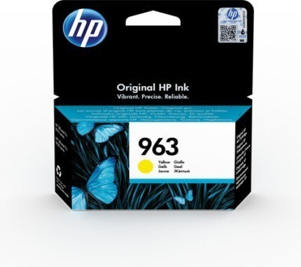 3JA25AE_default.jpg. HP # 963 Yellow Original Ink Cartridge