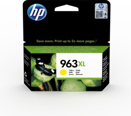 3JA29AE_default.jpg. HP 963XL High Yield Yellow Original Ink Cartridge