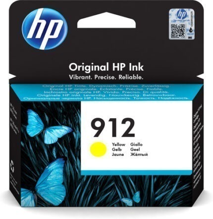 3YL79AE_default.jpg. HP # 912 Yellow Original Ink Cartridge