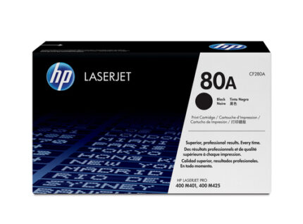 CF280A_default.jpg. HP 80A Black LaserJet Toner Cartridge