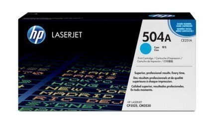CE251A_default.jpg. HP 504A MFP Cyan Print Toner Cartridge
