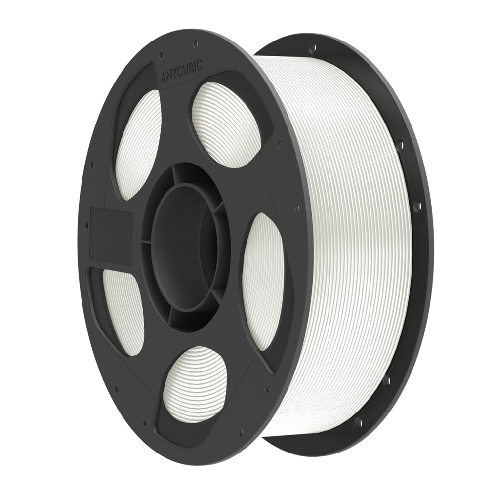 Anycubic PLA Silk Filament 1kg – White 1 AHSCWH-103_Anycubic-PLA-Silk-Filament-1kg-White_wr. Anycubic PLA Silk Filament 1kg – White