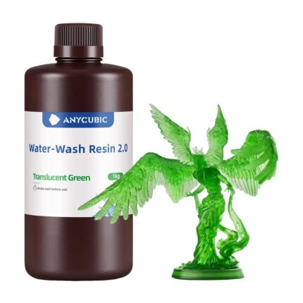 SSX2TG-103A_Anycubic-Water-Wash-Resin-2.0-Trasnslu. Anycubic Water Wash Resin 2.0 – Translucent Green