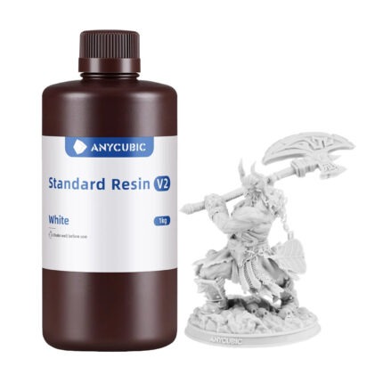 SBZ2WH-105B_Anycubic-Standard-Resin-V2-White_wr_01. Anycubic Standard Resin V2 - White