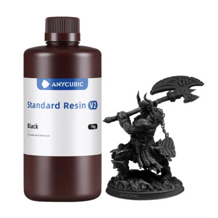 SBZ2BK-105B_Anycubic-Standard-Resin-V2-Black_wr_01. Anycubic Standard Resin V2 - Black