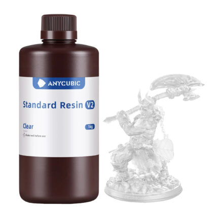 SBZ2CL-105B_Anycubic-Standard-Resin-V2-Clear_wr_01. Anycubic Standard Resin V2 - Clear