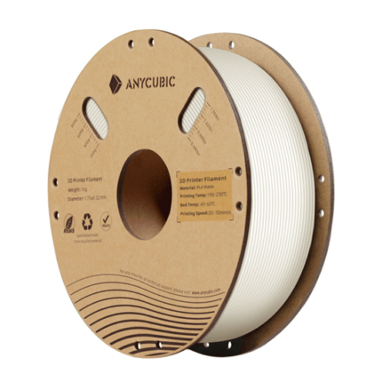 AHYGBW-101_Anycubic_PLA_Matte_Filament_1kg_-_White. Anycubic PLA Matte Filament 1kg - White