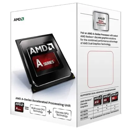 CP-AFD7300 #2. AMD A4-7300 3.8GHz (4.0GHz Turbo) Dual-Core Socket FM2 APU with Radeon HD 8470D Graphics