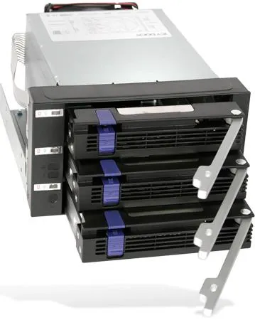 Icydock FatCage MB153SP-B 2x5.25" 3x 3.5" Harddrive Cage 3 MR-I153 #3. Icydock FatCage MB153SP-B 2x5.25" 3x 3.5" Harddrive Cage