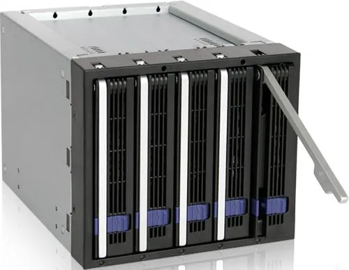 Icydock FatCage MB155SP-B 3x5.25" 5x 3.5" Harddrive Cage 2 MR-I155 #2. Icydock FatCage MB155SP-B 3x5.25" 5x 3.5" Harddrive Cage